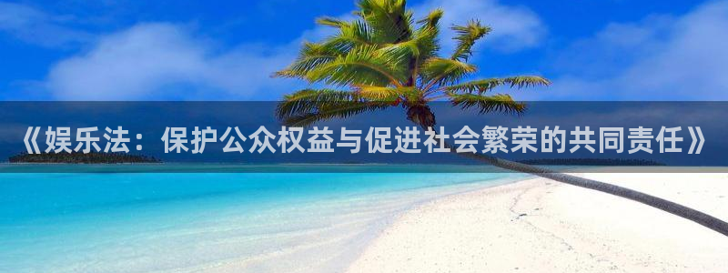 恒行体育凯捷平台注册：《娱乐法：保护公众权益与促进社会繁荣的共同责任》